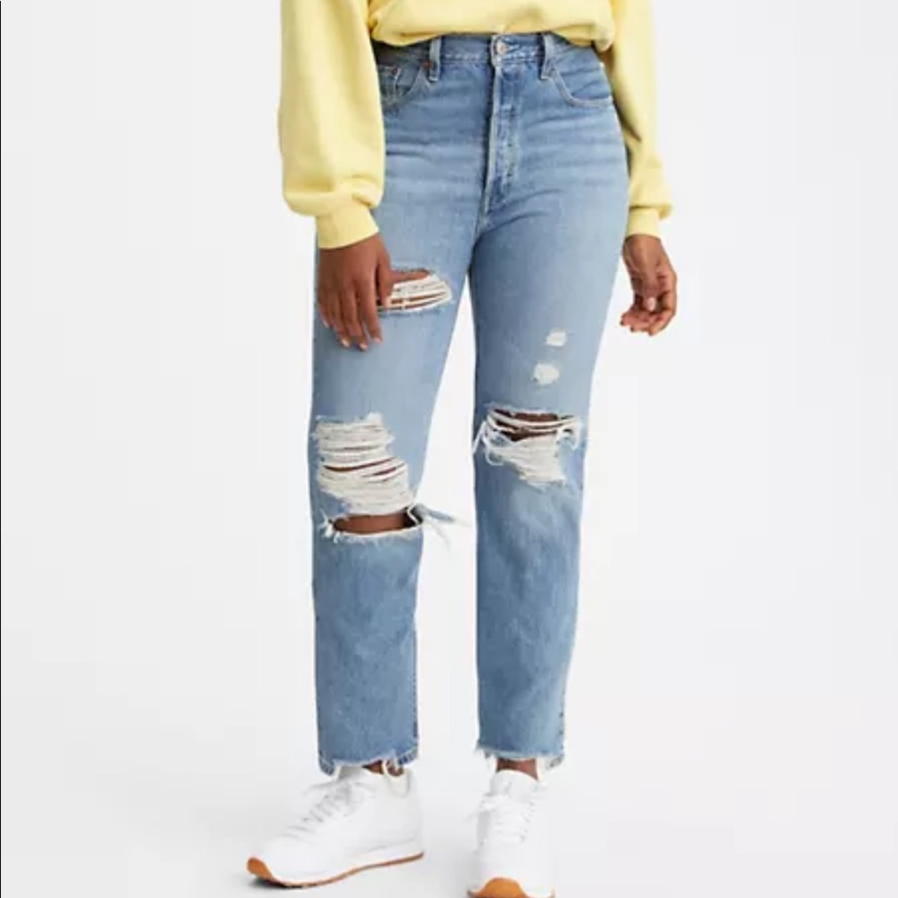 Levi’s 501 Distressed Jeans